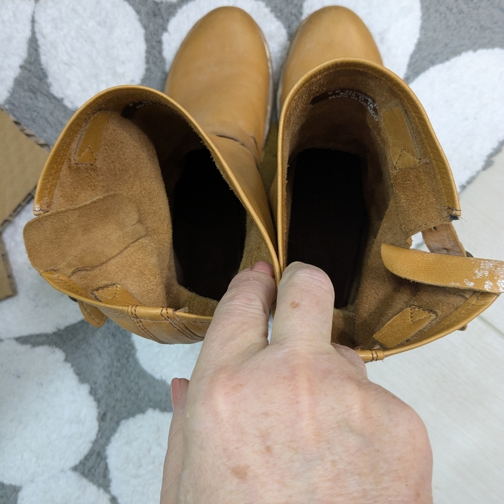 Frye Tan Boots - Picture 5 of 7